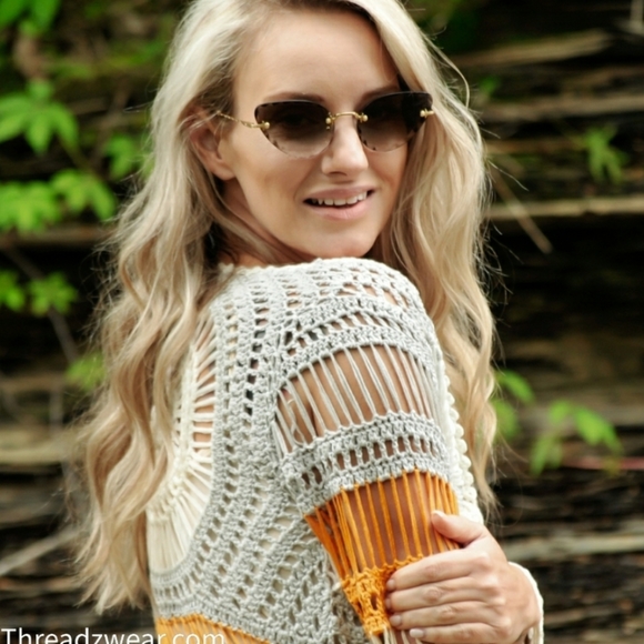 1 left💥 New boutique Crochet cardigan - Picture 4 of 13